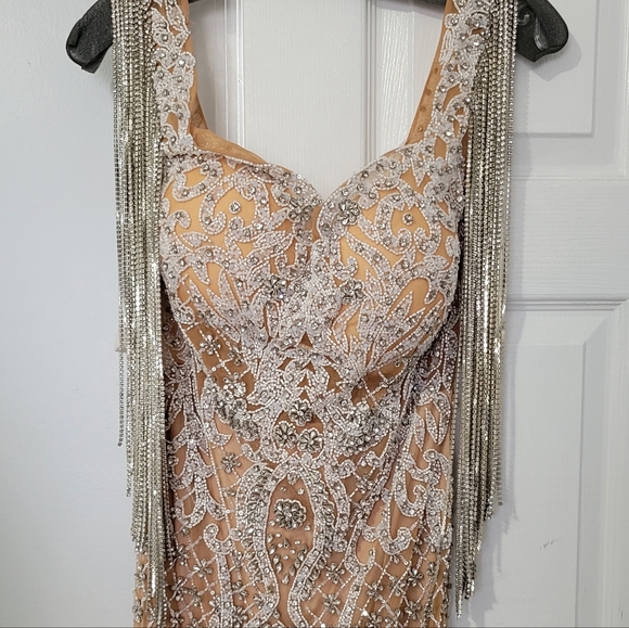 Customized Portia and Scarlett Couture Embellished Wedding Gown Dress PS21412C 8 - Picture 10 of 10